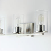 Maxim 11843CDSN Sleek 3 Light Bath Vanity | Satin Nickel