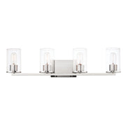 Maxim 11844CDSN Sleek 4 Light Bath Vanity | Satin Nickel