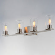 Maxim 11844CDSN Sleek 4 Light Bath Vanity | Satin Nickel