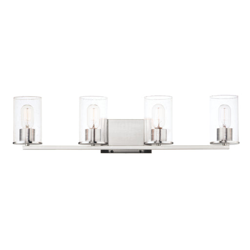 Maxim 11844CDSN Sleek 4 Light Bath Vanity | Satin Nickel