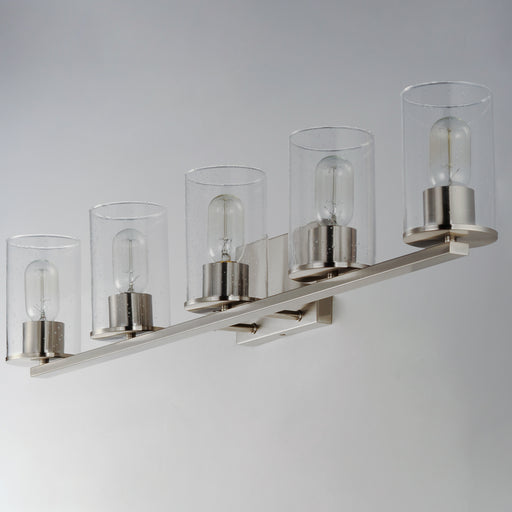 Maxim 11845CDSN Sleek 5 Light Bath Vanity | Satin Nickel
