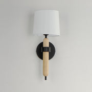 Maxim 11861OFNWD Bozeman 1 Light Sconce | Natural Wood