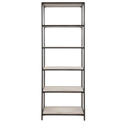Uttermost Baldwin Industrial Etagere - ALCOVE LIGHTING