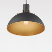 Maxim 12042ABBK Dawn 12.5" Pendant | Antique Brass / Black