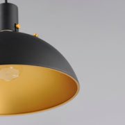Maxim 12042ABBK Dawn 12.5" Pendant | Antique Brass / Black