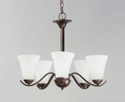 Maxim 12075FTOI Vital 5 Light Chandelier | Oil Rubbed Bronze
