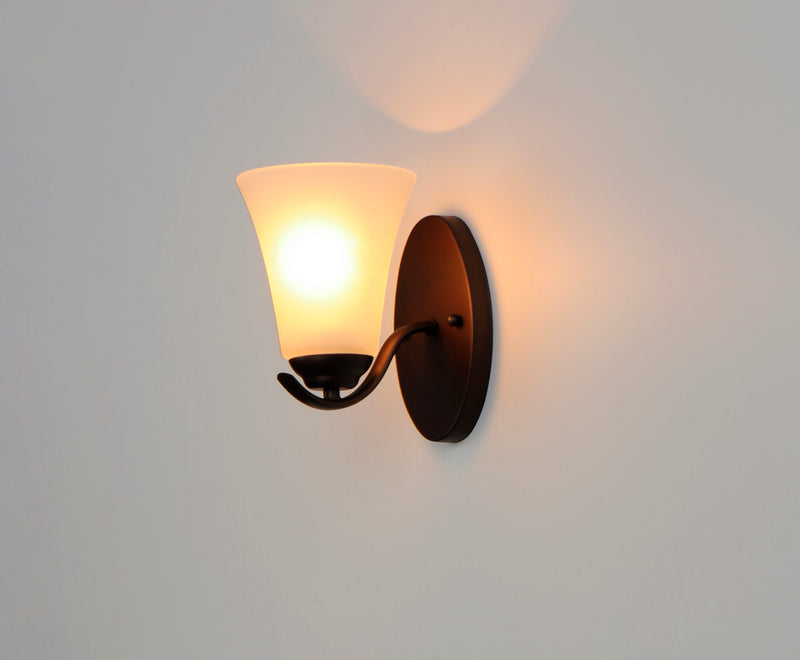 Maxim 12081FTOI Vital 1 Light Wall Sconce | Oil Rubbed Bronze