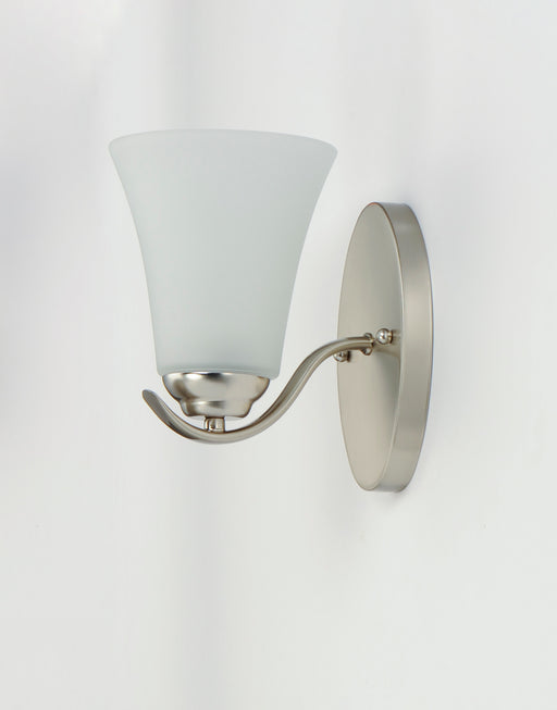 Maxim 12081FTSN Vital 1 Light Wall Sconce | Satin Nickel