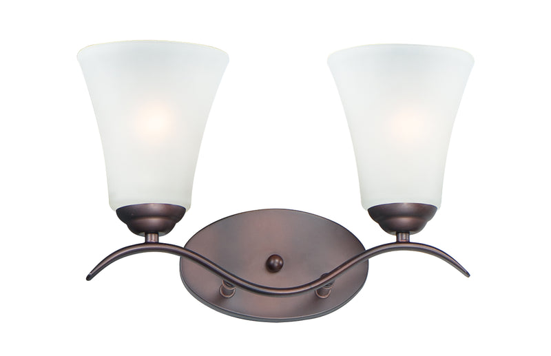 Maxim 12082FTOI Vital 2 Light Bath Vanity | Oil Rubbed Bronze