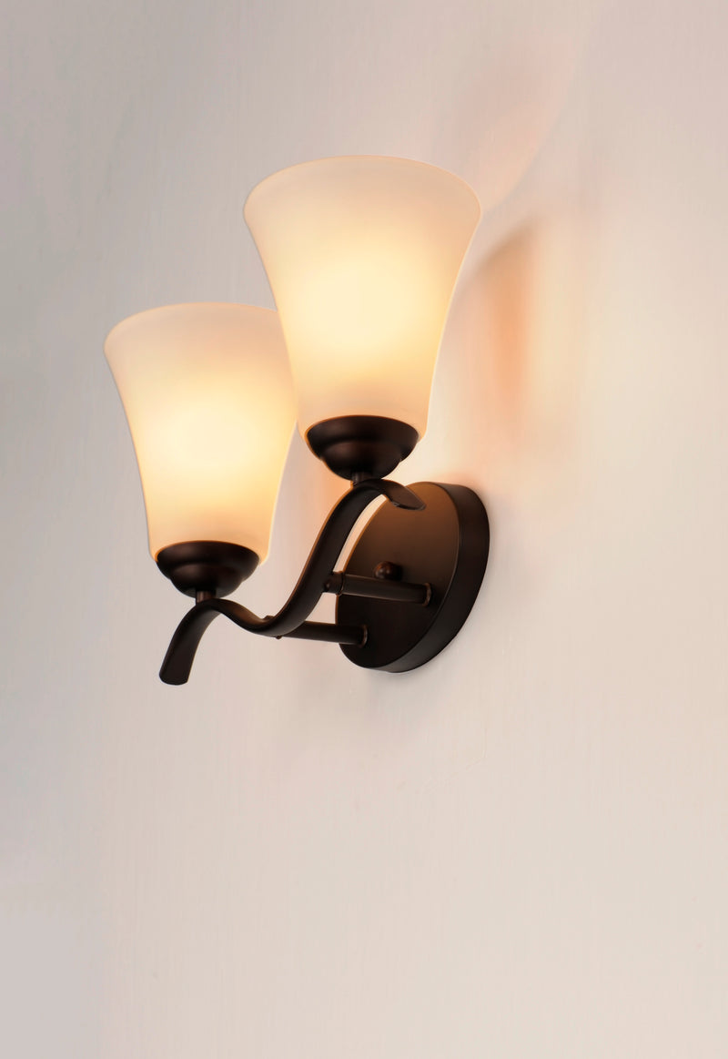 Maxim 12082FTOI Vital 2 Light Bath Vanity | Oil Rubbed Bronze