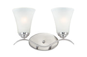 Maxim 12082FTSN Vital 2 Light Bath Vanity | Satin Nickel