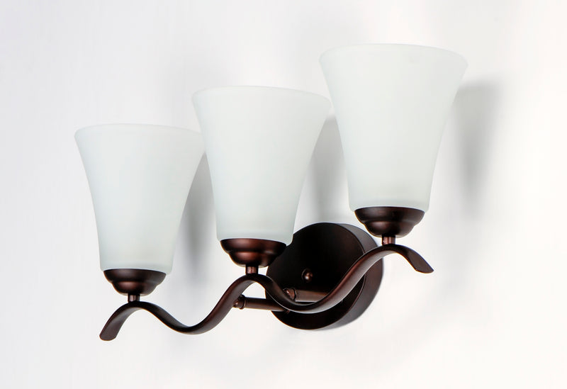 Maxim 12083FTOI Vital 3 Light Bath Vanity | Oil Rubbed Bronze