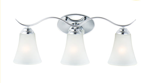 Maxim 12083FTPC Vital 3 Light Bath Vanity | Polished Chrome