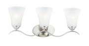 Maxim 12083FTSN Vital 3 Light Bath Vanity | Satin Nickel
