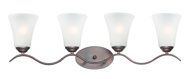 Maxim 12084FTOI Vital 4 Light Bath Vanity | Oil Rubbed Bronze
