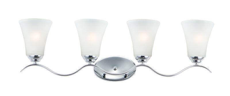 Maxim 12084FTPC Vital 4 Light Bath Vanity | Polished Chrome