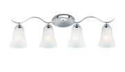 Maxim 12084FTPC Vital 4 Light Bath Vanity | Polished Chrome