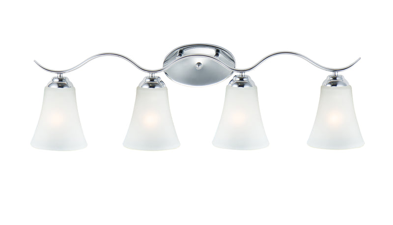Maxim 12084FTPC Vital 4 Light Bath Vanity | Polished Chrome