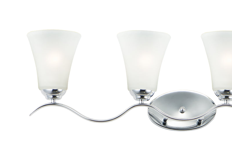 Maxim 12084FTPC Vital 4 Light Bath Vanity | Polished Chrome