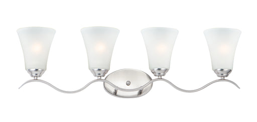 Maxim 12084FTSN Vital 4 Light Bath Vanity | Satin Nickel