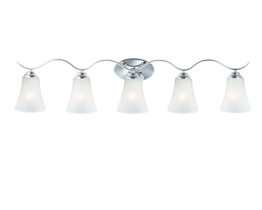 Maxim 12085FTPC Vital 5 Light Bath Vanity | Polished Chrome