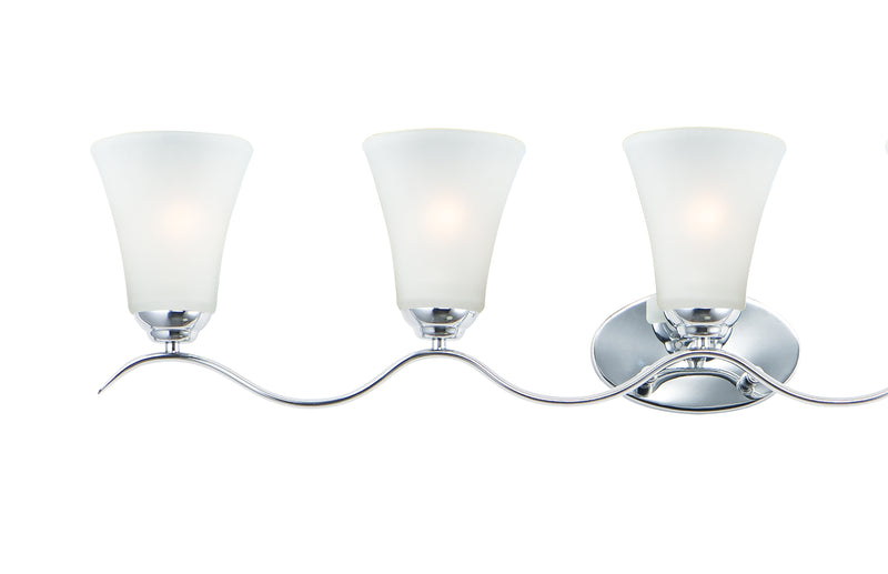 Maxim 12085FTPC Vital 5 Light Bath Vanity | Polished Chrome