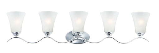Maxim 12085FTPC Vital 5 Light Bath Vanity | Polished Chrome