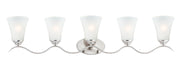 Maxim 12085FTSN Vital 5 Light Bath Vanity | Satin Nickel