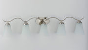 Maxim 12085FTSN Vital 5 Light Bath Vanity | Satin Nickel