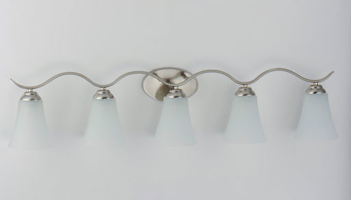 Maxim 12085FTSN Vital 5 Light Bath Vanity | Satin Nickel