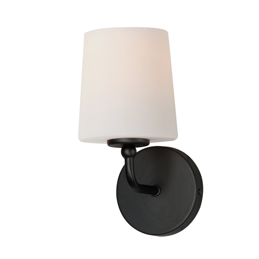 Maxim 12091SWBK Bristol 1 Light Sconce | Black
