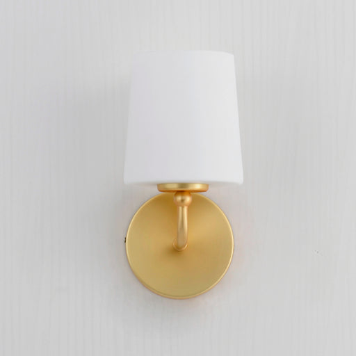 Maxim 12091SWSBR Bristol 1 Light Sconce | Satin Brass