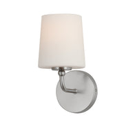 Maxim 12091SWSN Bristol 1 Light Sconce | Satin Nickel