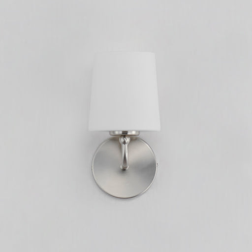 Maxim 12091SWSN Bristol 1 Light Sconce | Satin Nickel