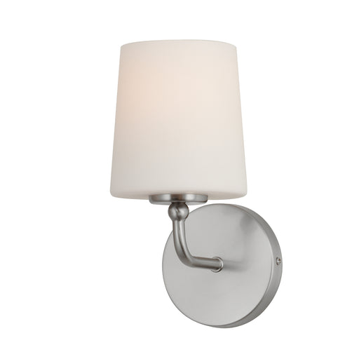 Maxim 12091SWSN Bristol 1 Light Sconce | Satin Nickel