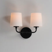 Maxim 12092SWBK Bristol 2 Light Sconce | Black