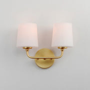 Maxim 12092SWSBR Bristol 2 Light Sconce | Satin Brass