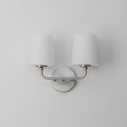 Maxim 12092SWSN Bristol 2 Light Sconce | Satin Nickel