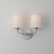 Maxim 12092SWSN Bristol 2 Light Sconce | Satin Nickel