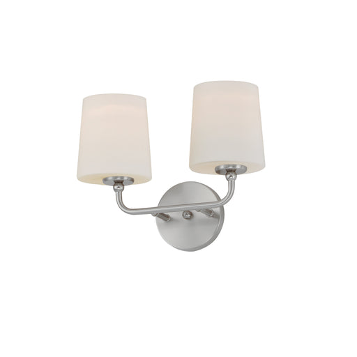 Maxim 12092SWSN Bristol 2 Light Sconce | Satin Nickel