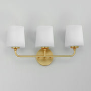 Maxim 12093SWSBR Bristol 3 Light Bath Vanity | Satin Brass