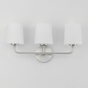 Maxim 12093SWSN Bristol 3 Light Bath Vanity | Satin Nickel