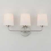 Maxim 12093SWSN Bristol 3 Light Bath Vanity | Satin Nickel