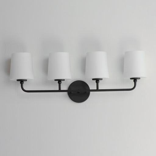 Maxim 12094SWBK Bristol 4 Light Bath Vanity | Black
