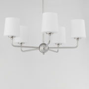 Maxim 12095SWSN Bristol 5 Light Chandelier | Satin Nickel