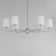Maxim 12096SWSN Bristol 6 Light Chandelier | Satin Nickel