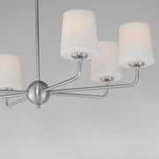 Maxim 12096SWSN Bristol 6 Light Chandelier | Satin Nickel