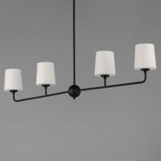 Maxim 12097SWAR Bristol 4 Light Linear Chandelier | Anthracite