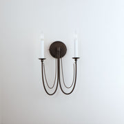 Maxim 12161CHB Plumette 2 Light Wall Sconce | Chestnut Bronze