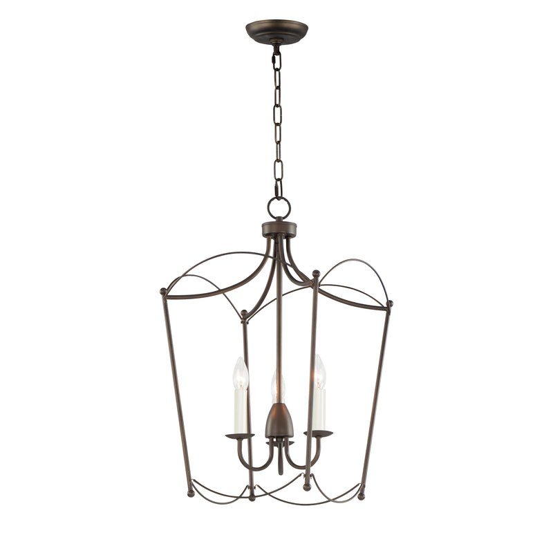 Maxim 12163CHB Plumette 3 Light Pendant | Chestnut Bronze